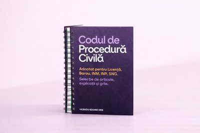 Codul de Procedură Civilă PREMIUM - Adnotat pentru Licență, Barou, INM, INR, SNG